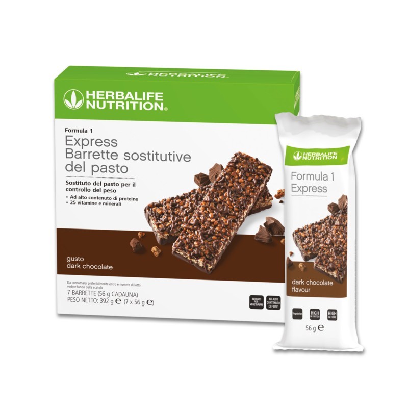 Formula 1 express Dark Chocolate 7 Barrette Formula 1 express Dark Chocolate 7 Barrette
