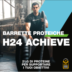 Barrette Proteiche H24 Achieve Dark Chocolate | Herbalfit24