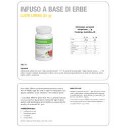 Infuso Herbalife Gusto Limone 51g – The Verde alle Erbe | Herbalfit24
