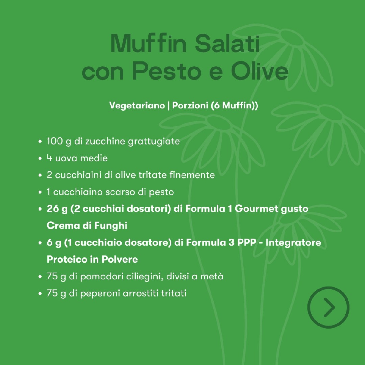 Muffin salati al pesto e olive