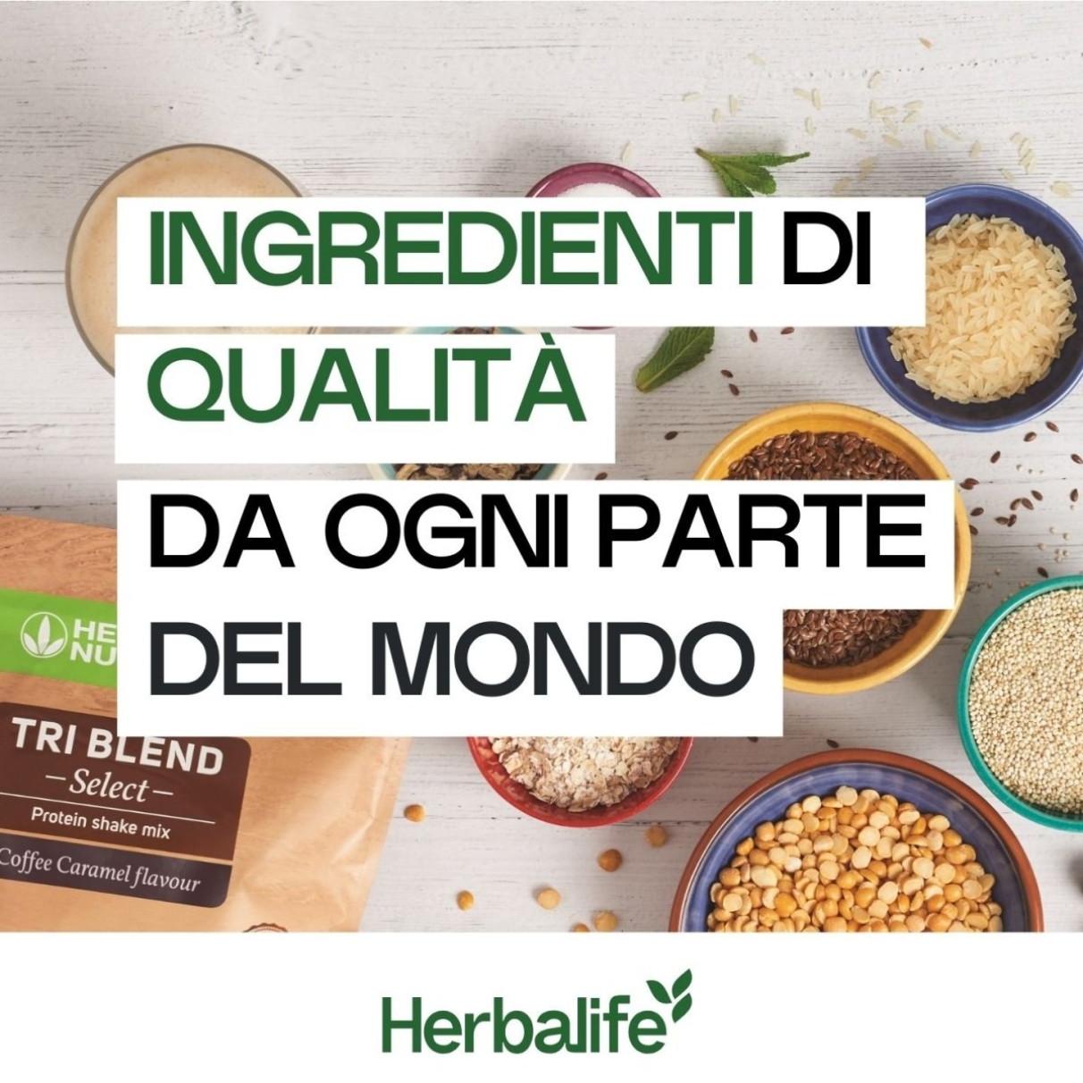 Qualità Herbalife: dal seme al prodotto